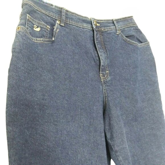 Gloria Vanderbilt Amanda Size 12M Jeans Classic Fit Stretch Dark Wash Denim Styl - Picture 3 of 10